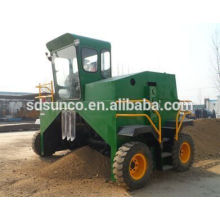 Mobile compost turner machine, manure compost turner
Mobile compost turner machine, manure compost turner